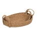 Cesta Decorativa Fibra natural 48 x 32 x 18 cm (2 Unidades)