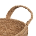 Dekorativ kurv Naturlig fiber 48 x 32 x 18 cm (2 enheder)