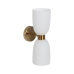 Muurlamp Wit Gouden 60 W 18 x 12 x 36 cm