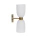 Wall Lamp White Golden 60 W 18 x 12 x 36 cm