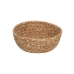 Cesta Decorativa Fibra natural 34 x 34 x 11 cm (3 Unidades)