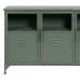 Credenza Menta Cristallo Ferro 120 x 35 x 76 cm