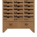 Chest of drawers Beige Fir wood MDF Wood 85,5 x 36,5 x 133 cm