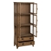 Stand Espositore Naturale Cristallo Legno di abete 72 x 39 x 175 cm