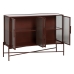 Buffet Tuile Verre Fer 120 x 35 x 85 cm