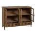 Stand Prezentare Natural Geam Lemn de brad 120 x 39 x 88,5 cm