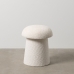 Pouf Blanc Bois MDF 35 x 35 x 42 cm