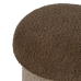 Pouffe Brown Beige MDF Wood 40 x 40 x 48 cm (2 Units)