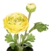 Decoratieve plant Polyester Polyethyleen Ijzer Bloem 9,5 x 9,5 x 29 cm