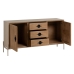 Sideboard AIKO Cream Natural Iron MDF Wood 148 x 40 x 76 cm