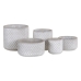 Cache-pot Gris Ciment 14 X 4 X 8,5 CM