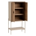 Sidebord AIKO Krem Naturell Jern Tre MDF 70 x 40 x 172 cm