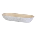 Bakke Hvid Natur Bambus 40 x 18 x 7 cm