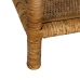 Tavolo aggiuntivo Beige Cristallo Rattan 50 x 50 x 45 cm