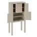 Armadio guardaroba ORIENTAL CHIC Taupé Legno MDF 60 x 30 x 130 cm