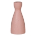 Candleholder Pink Ceramic 9,5 x 9,5 x 20 cm