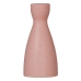 Candleholder Pink Ceramic 9,5 x 9,5 x 20 cm