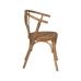 Dining Chair Brown 55 X 50 X 81 CM