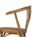 Dining Chair Brown 55 X 50 X 81 CM