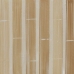 Castiçais Bege Bambu Madeira MDF 10,5 x 10,5 x 10,5 cm