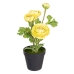 Decoratieve plant Polyester Polyethyleen Ijzer Bloem 11 x 11 x 36 cm