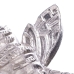 Decorative Figure Silver Metal 13 x 2 x 9 cm