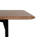 Mesa de Comedor LAGOM Negro Natural Hierro Madera de caucho 180 x 80 x 76 cm