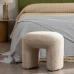 Pouf Beige Polyester 46 X 44 X 41 CM