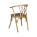 Dining Chair Brown 55 X 50 X 81 CM