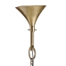 Loftslampe Bronze