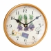 Wall Clock Cream PVC Iron 16 x 16 x 17 cm