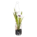 Decorative Plant Polyester Polyethylene Iron 7 x 7 x 18 cm