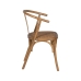 Dining Chair Brown 55 X 50 X 81 CM