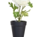 Decoratieve plant Polyester Polyethyleen Ijzer Bloem 9,5 x 9,5 x 29 cm