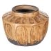 Vaso Marrone Ceramica 15 x 15 x 11 cm