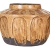 Vaso Marrone Ceramica 15 x 15 x 11 cm