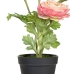 Decoratieve plant Polyester Polyethyleen Ijzer Bloem 11 x 11 x 36 cm