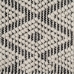 Carpet White Black 160 x 230 x 1 cm