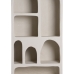 Estantes WILMA Branco Madeira MDF 80 x 38 x 170 cm