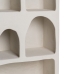 Shelves WILMA White MDF Wood 80 x 38 x 170 cm