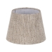 Lamp Shade Brown Polyester 25 x 25 x 18 cm