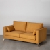 Sofa 200 x 98 x 97 cm Geel