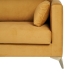 Sofa 200 x 98 x 97 cm Żółty