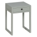 Table de Nuit Gris Bois de pin Bois MDF 40,5 X 38 X 56 CM