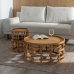 Centre Table Natural 80 x 80 x 36 cm