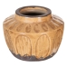 Vaso Marrone Ceramica 11,5 X 11,5 X 8,5 CM