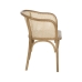 Dining Chair Natural Wood Rattan 56 X 58 X 77 CM