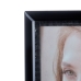 Photo frame Crystal 25,5 x 1,5 x 30,5 cm Black Traditional