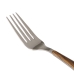 Cutlery Brown Silver Stainless steel ABS 19 x 8 x 27 cm 24 Pieces