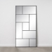 Miroir mural Noir Vertical 90 x 2 x 180 cm